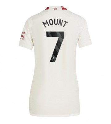 Manchester United Mason Mount #7 Tredje trøje Dame 2023-24 Kort ærmer